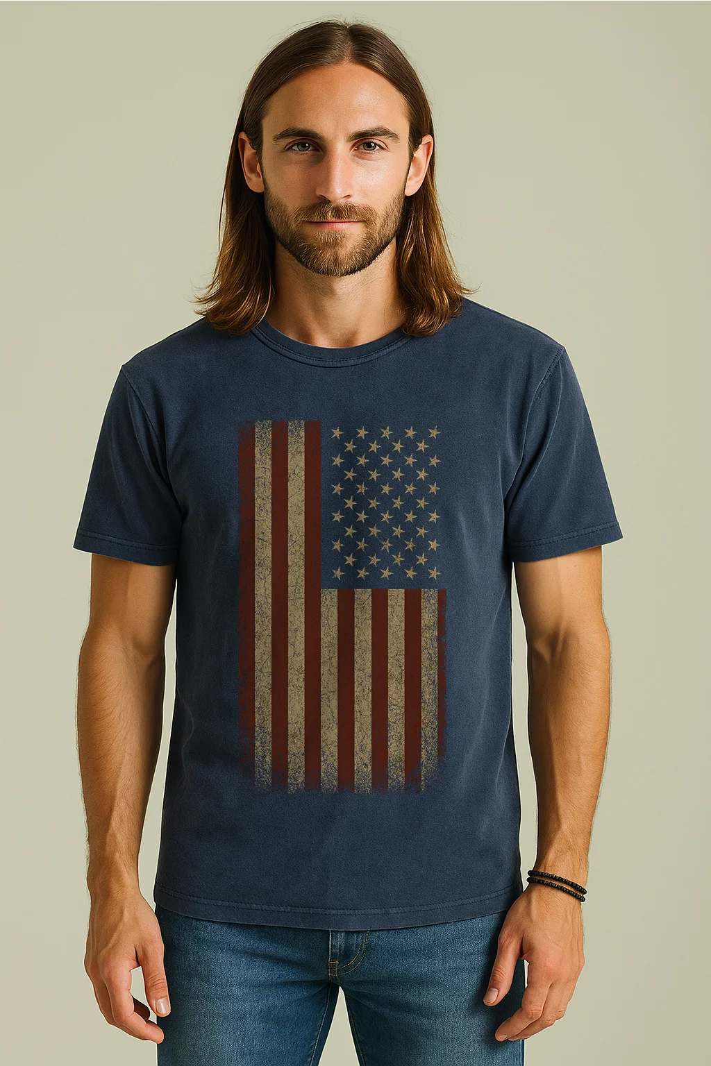 American Flag Vintage T-Shirt