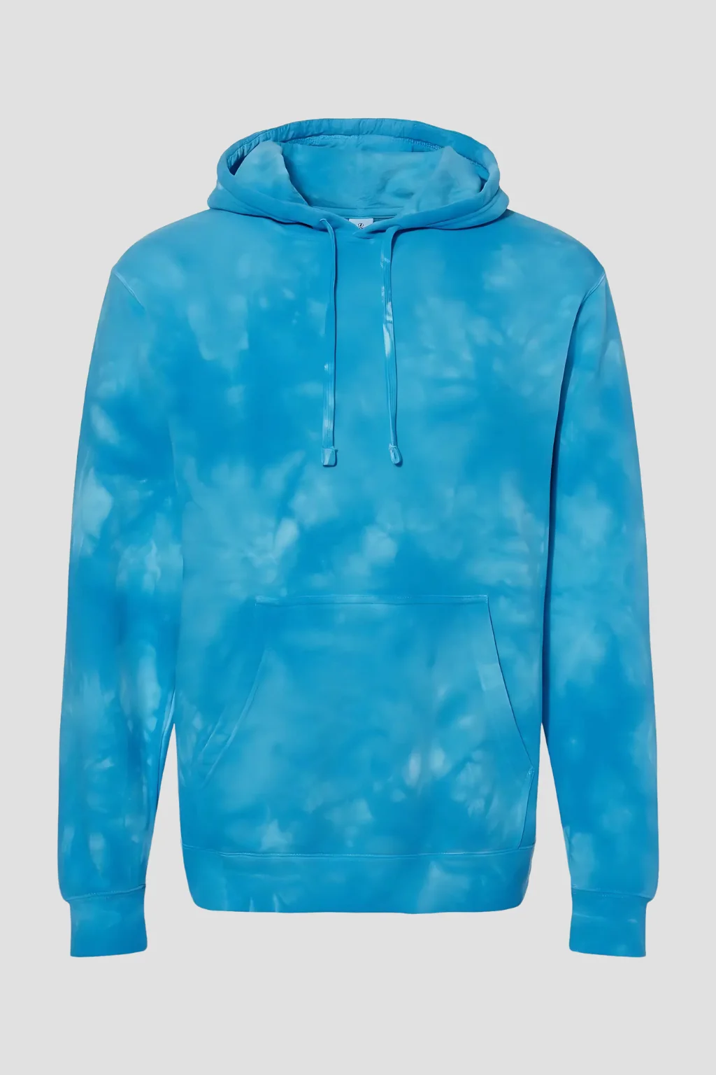 Aqua Tie-Dye Hoodie
