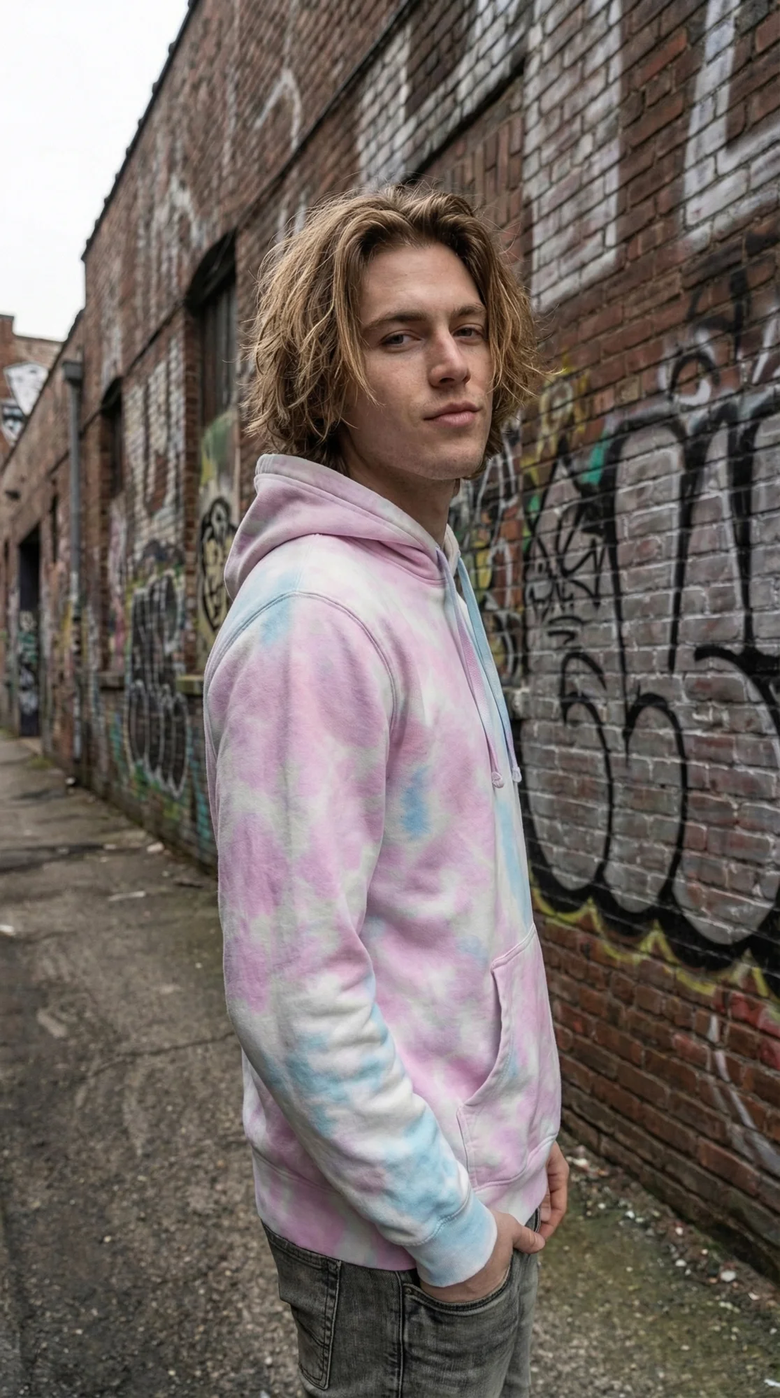 Cotton Candy Tie-Dye Hoodie
