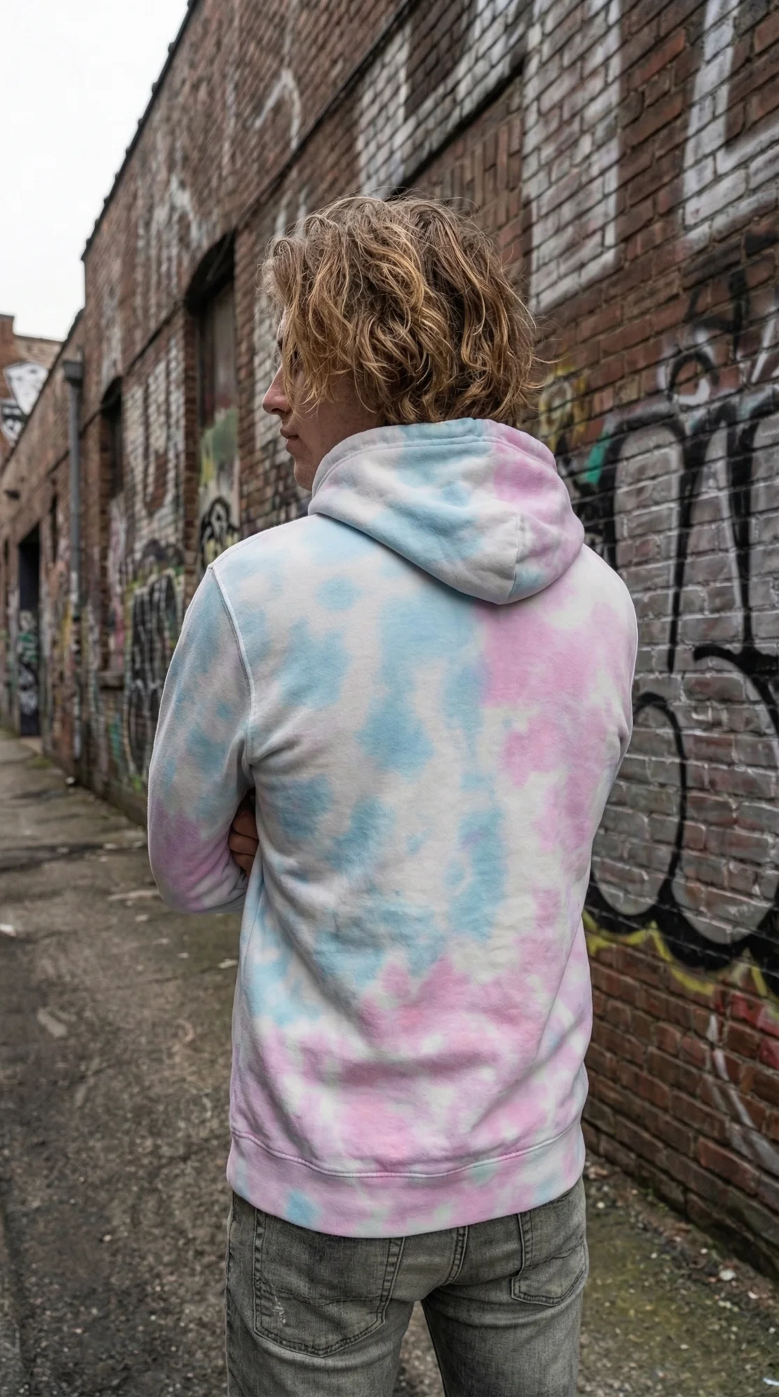 Cotton Candy Tie-Dye Hoodie