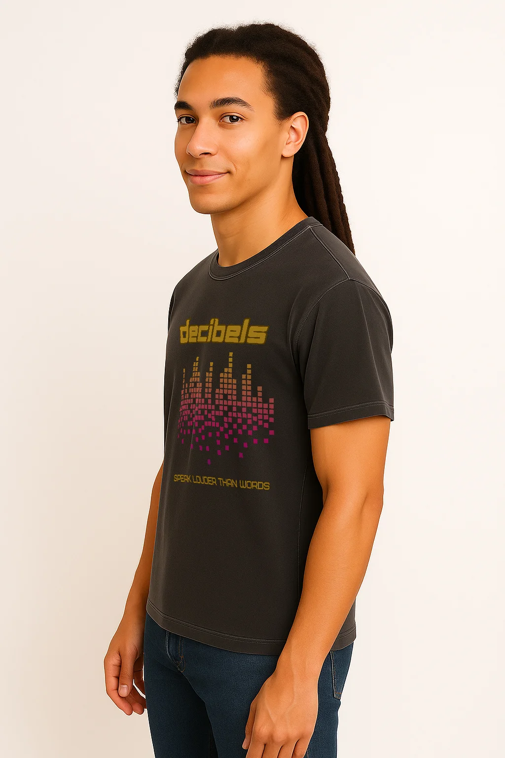 Decibels Speak Louder Than Words Vintage T-Shirt