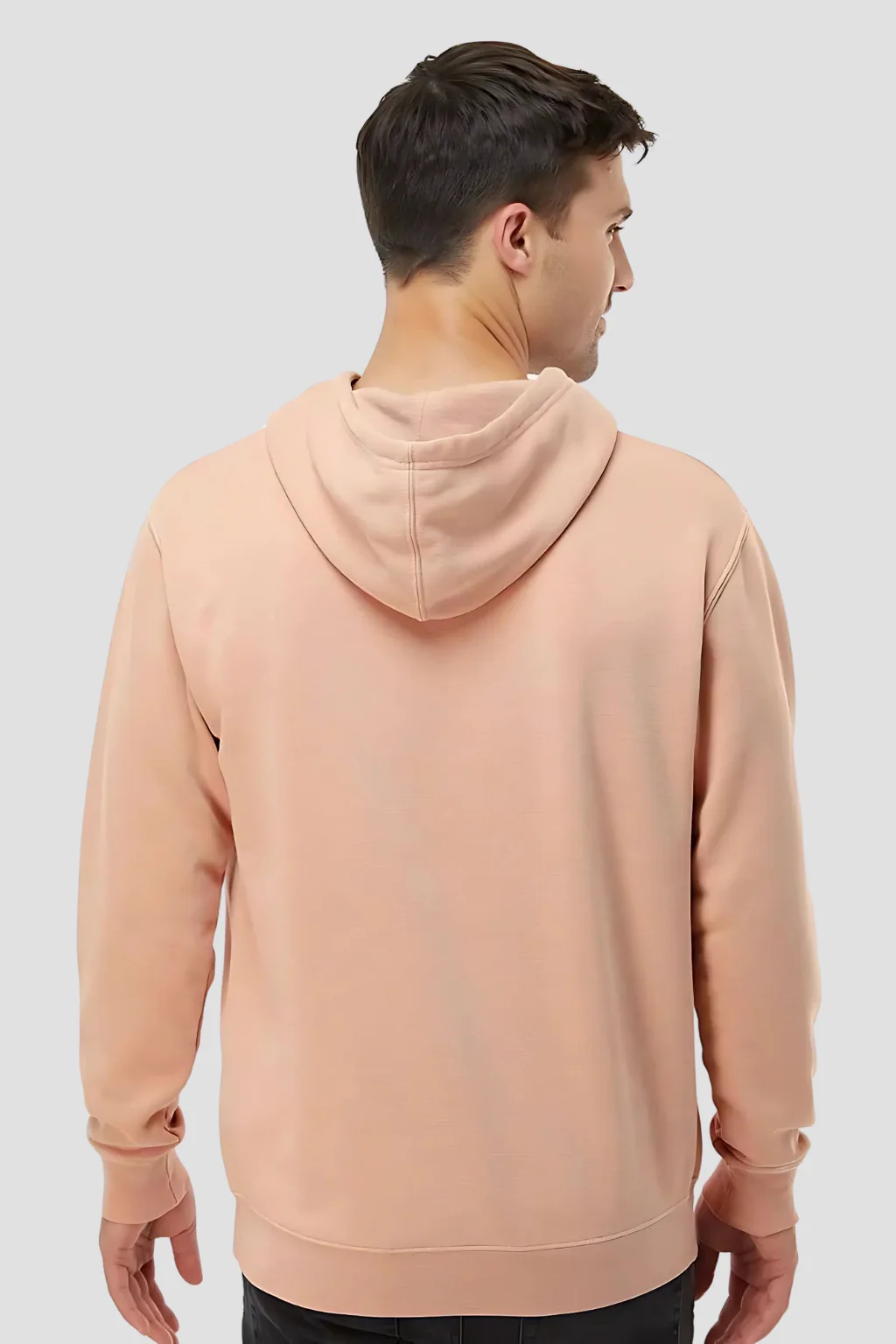 Premium Dusty Pink Pigment Dyed Hoodie