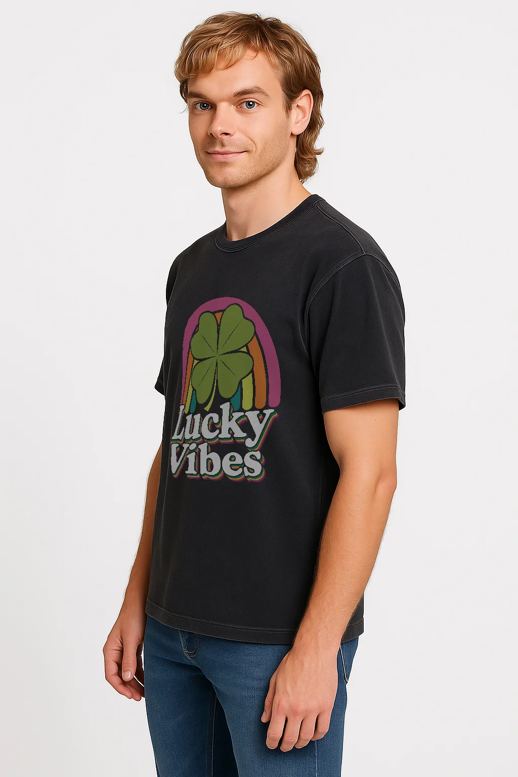 Lucky Vibes Vintage T-Shirt