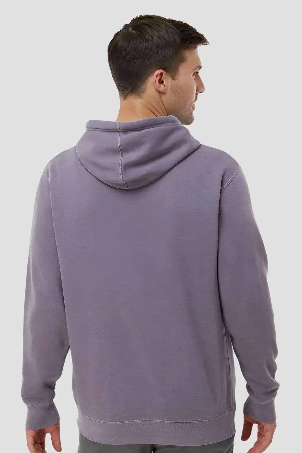 Premium Plum Pigment Dyed Hoodie