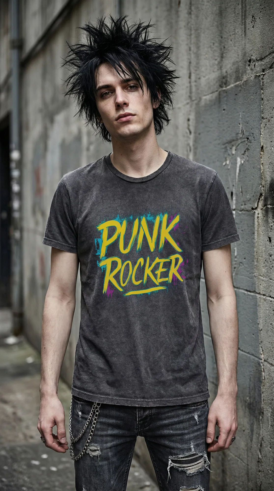 Punk Rocker Vintage T-Shirt