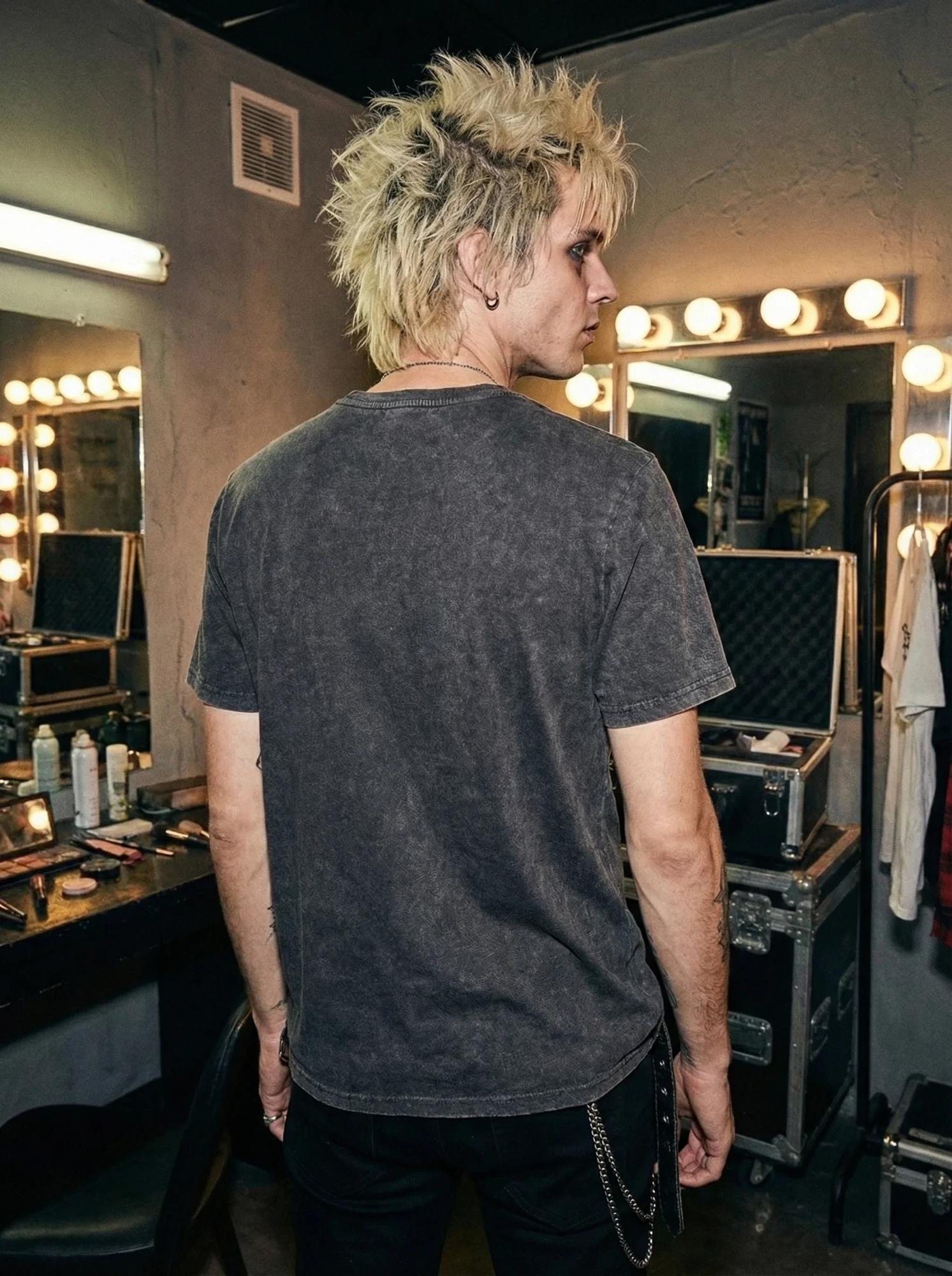 Rock & Roll Lips Vintage T-Shirt