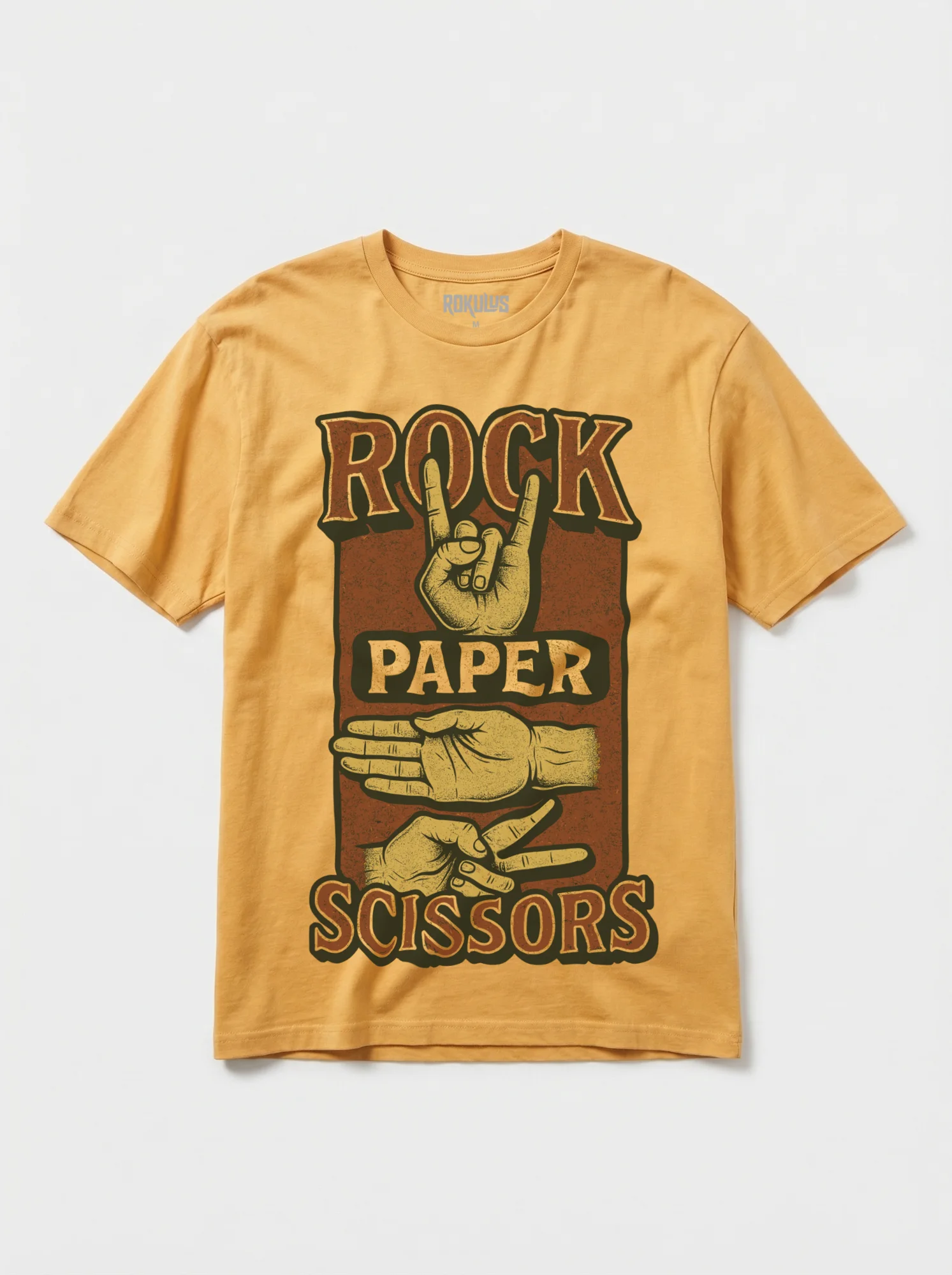 Rock Paper Scissors Vintage T-Shirt