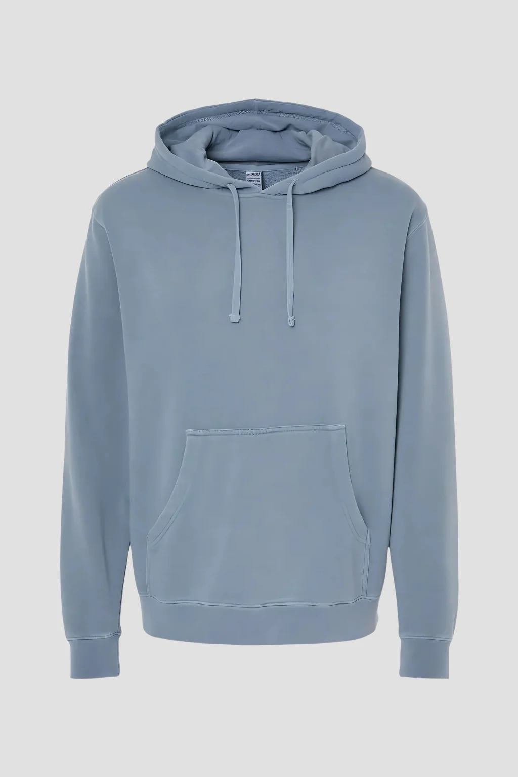 Premium Slate Blue Pigment Dyed Hoodie