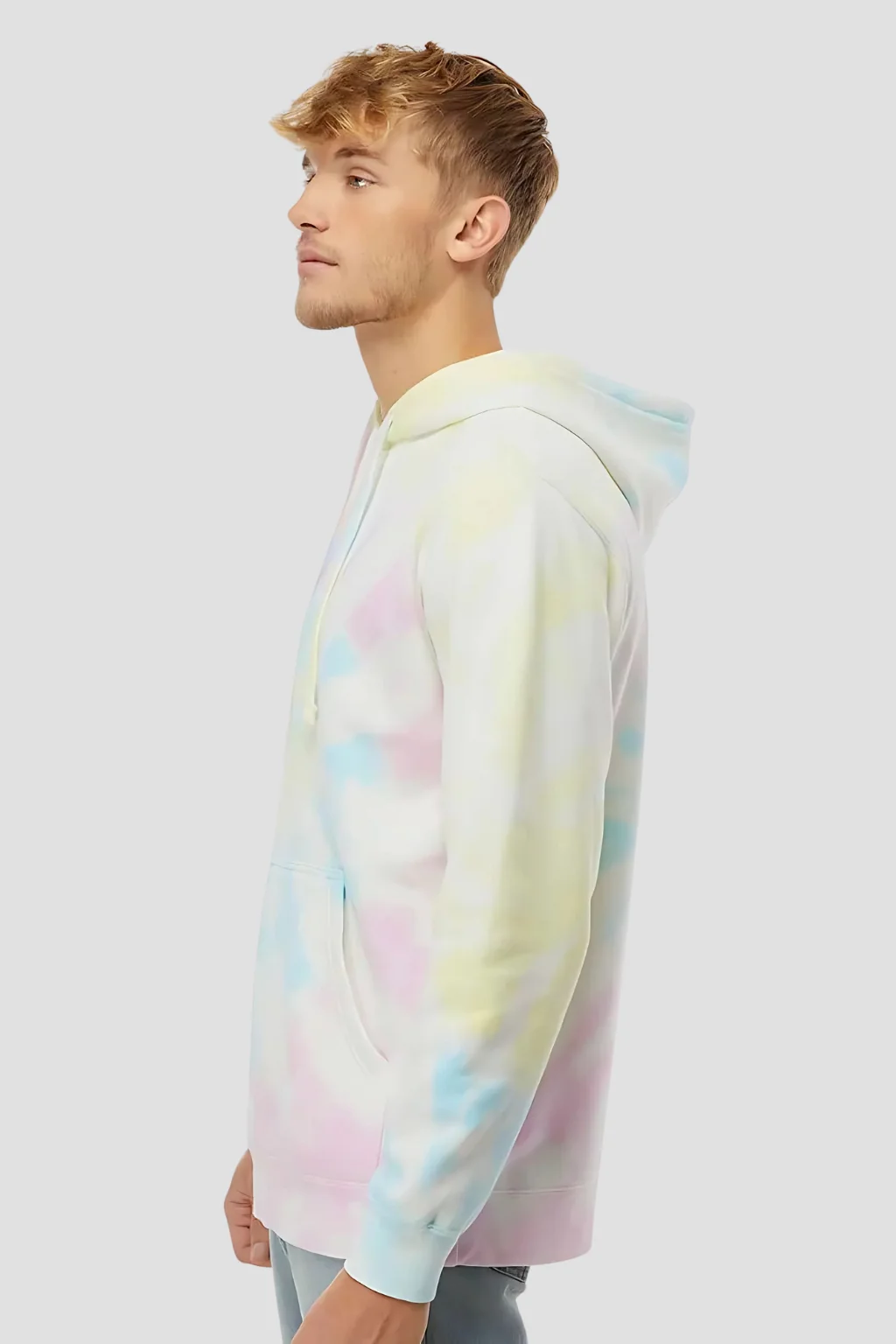 Sunset Swirl Tie-Dye Hoodie