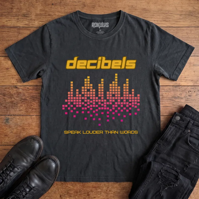 Decibels Vintage Graphic T-Shirt