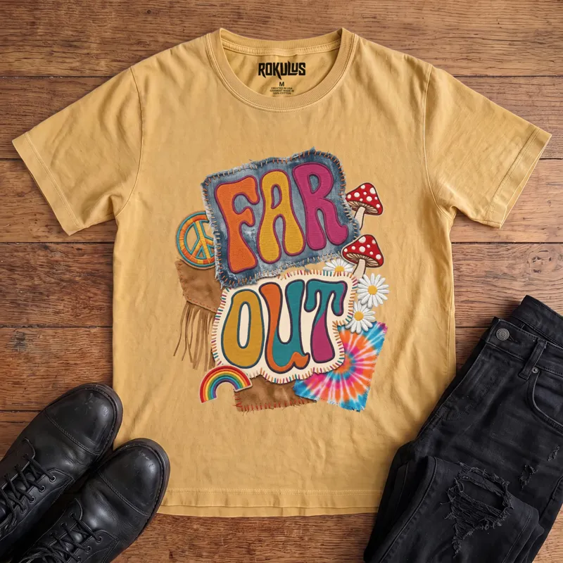 Far Out Vintage Graphic T-Shirt