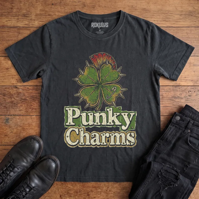 Punky Charms Vintage Graphic T-Shirt