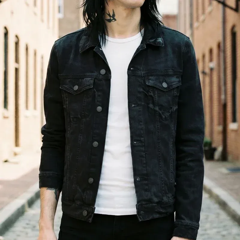 Black Denim Jacket